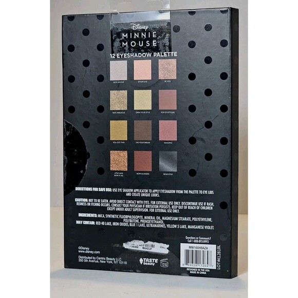 Disney Minnie Mouse Eyeshadow Palette New - Picture 3 of 3
